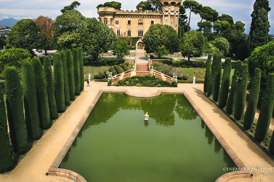 Castell Sant Marçal wedding reception — Agape Weddings