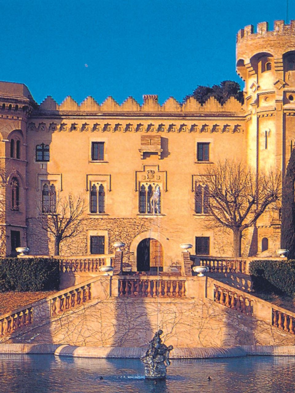 Castell Sant Marçal wedding venue exterior — Agape Weddings