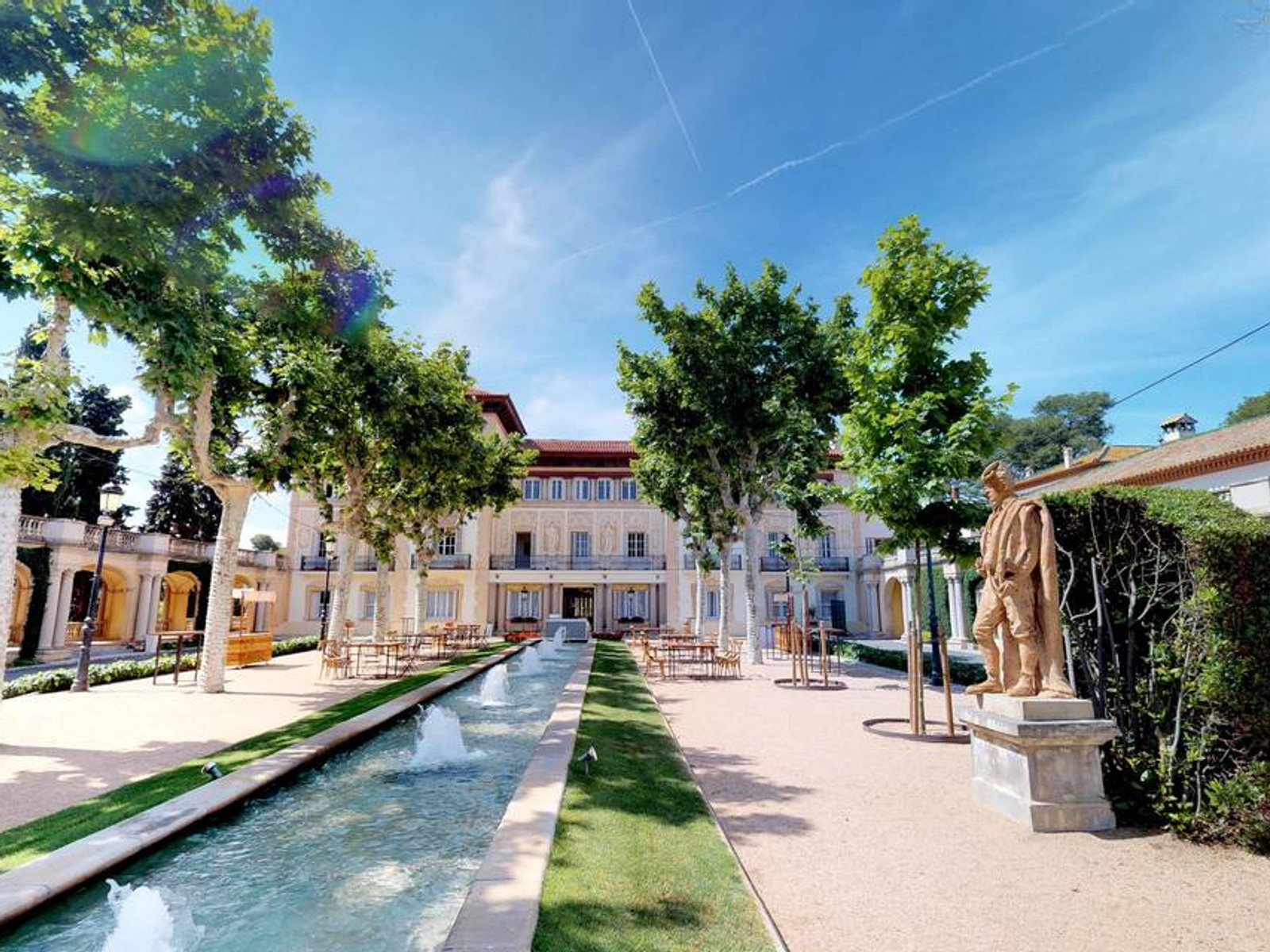 Elegant countryside wedding venue near Barcelona with rustic charm and luxury amenities
