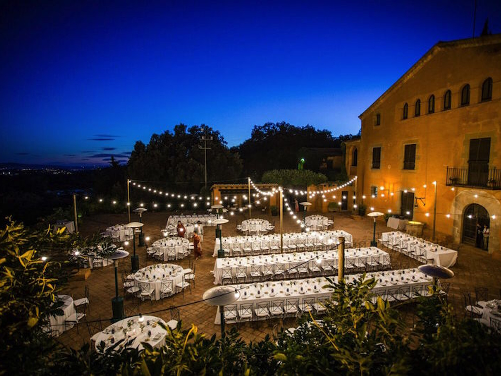 Elegant countryside wedding venue near Barcelona with rustic charm and scenic Catalan landscape