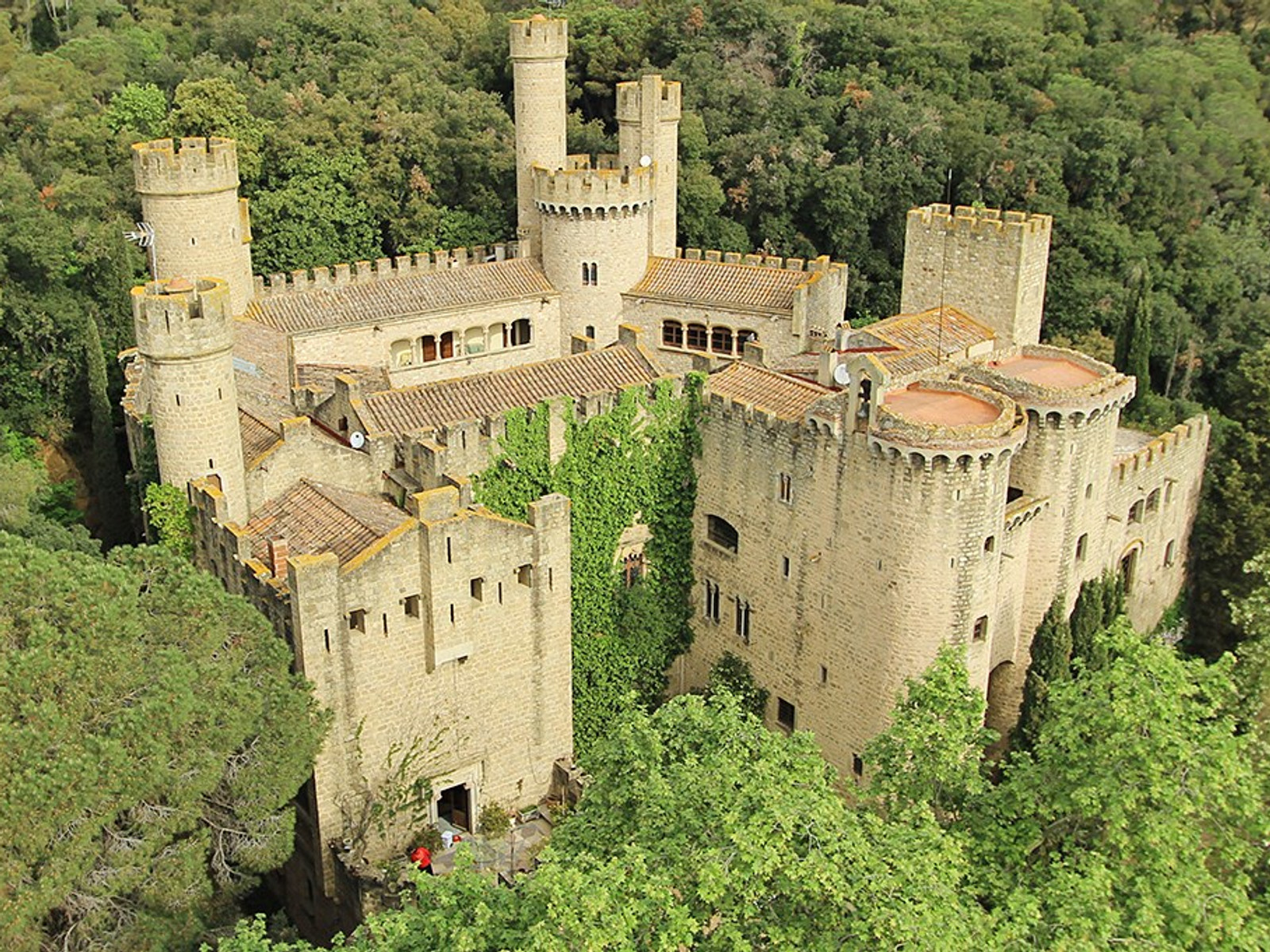 Stunning castle venue in Costa Brava Catalonia for luxury destination weddings