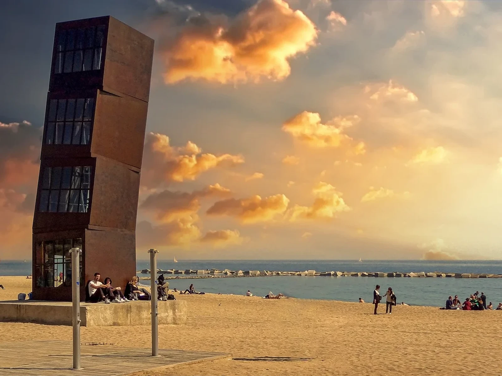 Romantic Barcelona proposal setting with luxury destination wedding ambiance