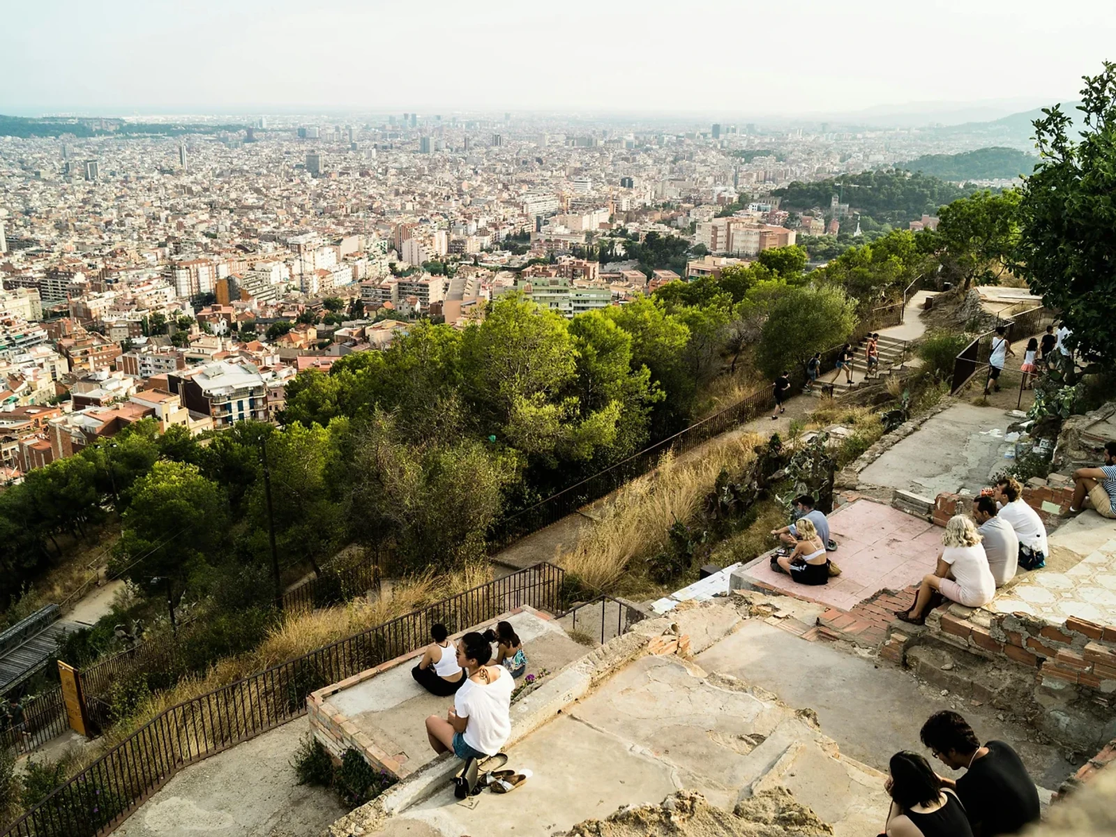 Best Places to Propose in Barcelona: carretera