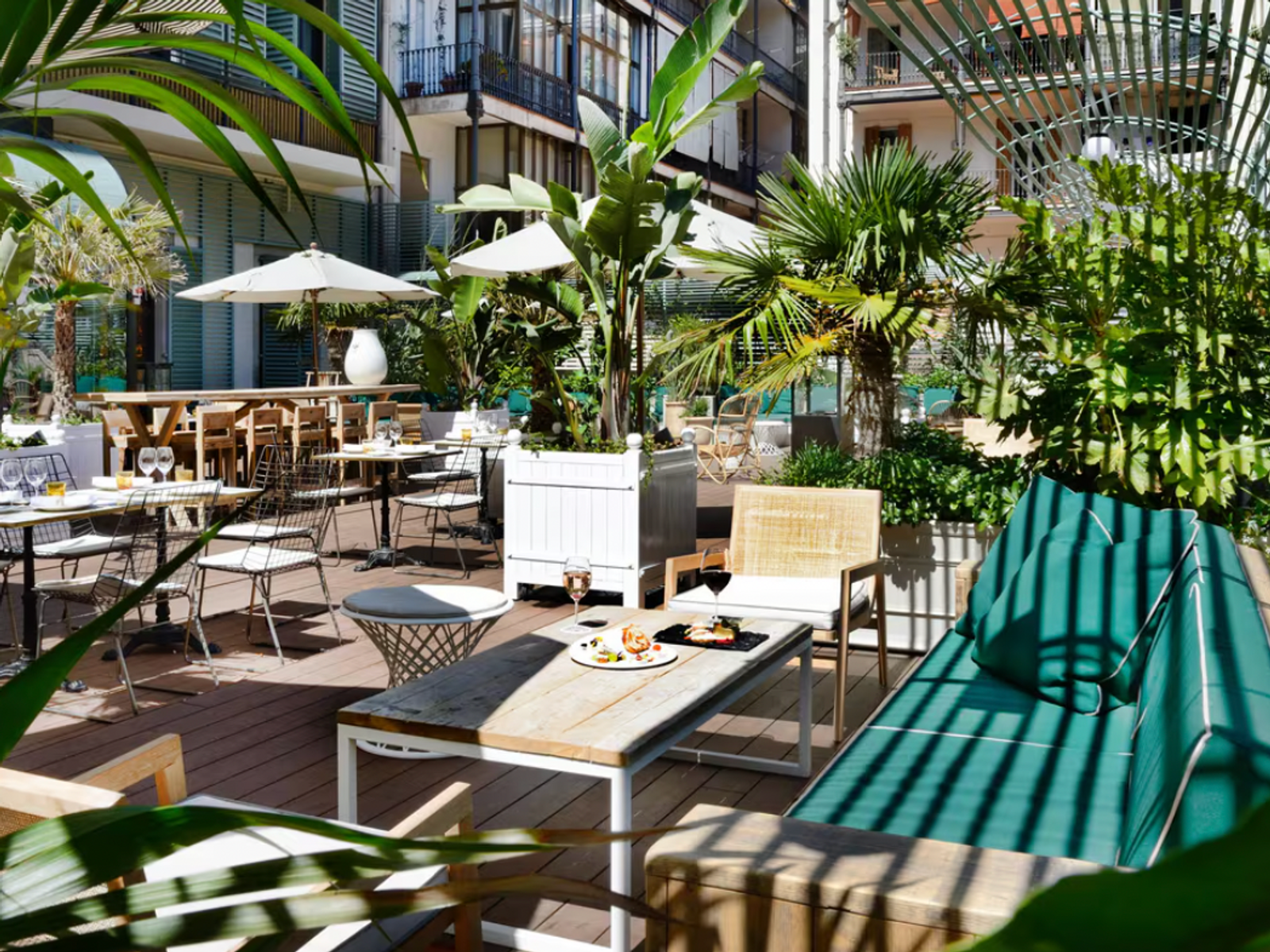 Cotton House Barcelona Wedding terrace