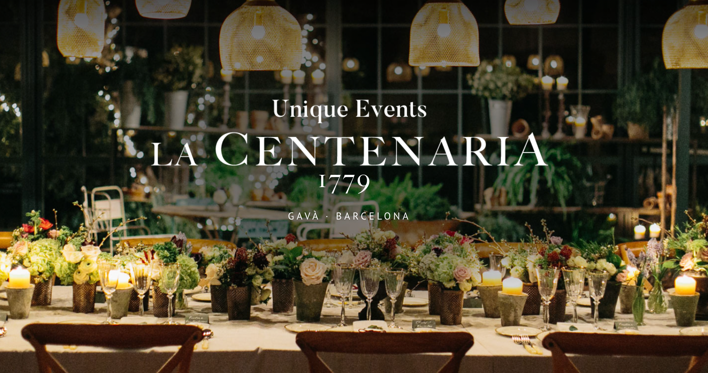 Total Estimated Costs for a Wedding at La Centenaria 1779