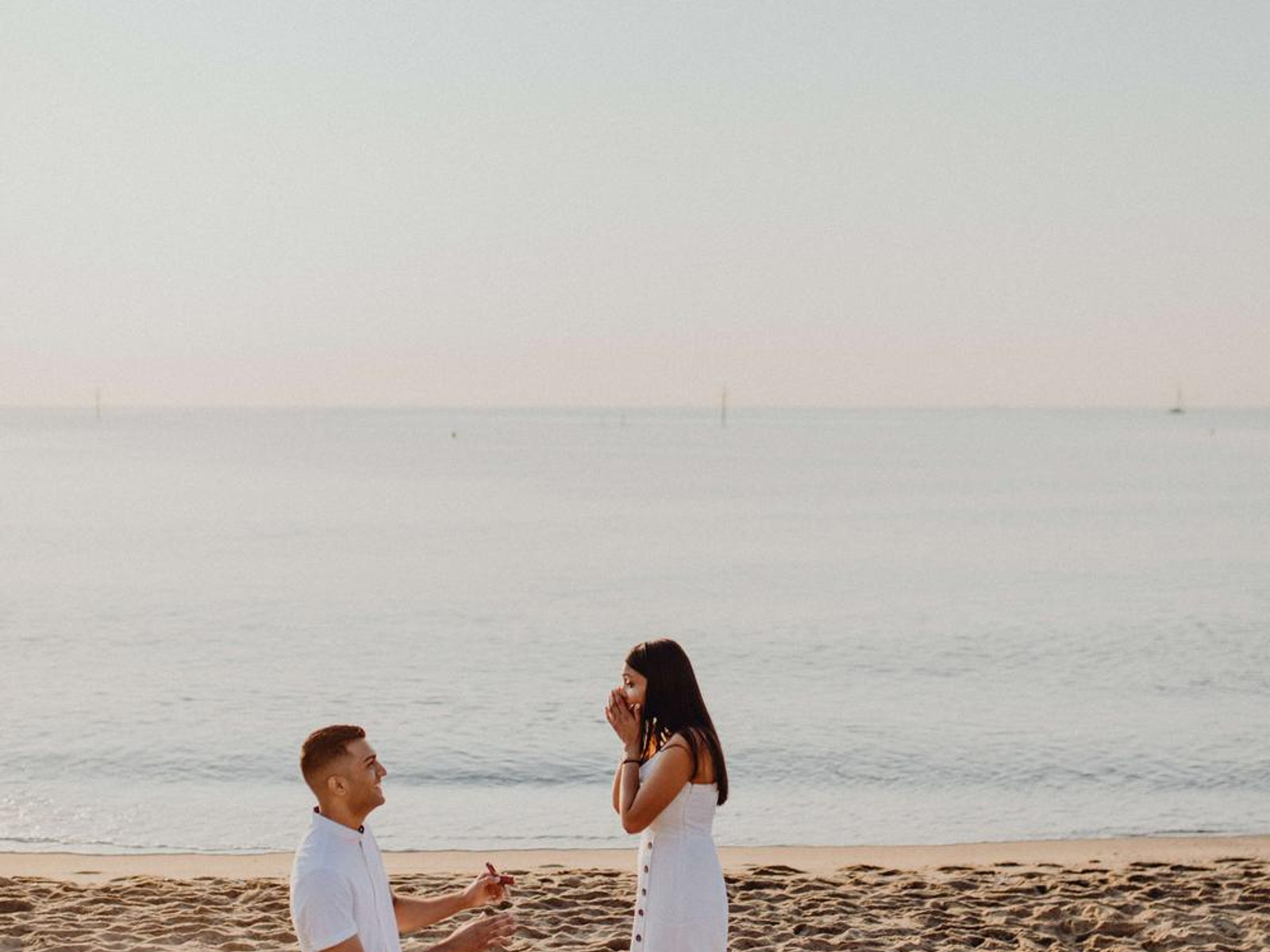 Top 5 Beach Spots to Propose in Barcelona : Ocata Beach