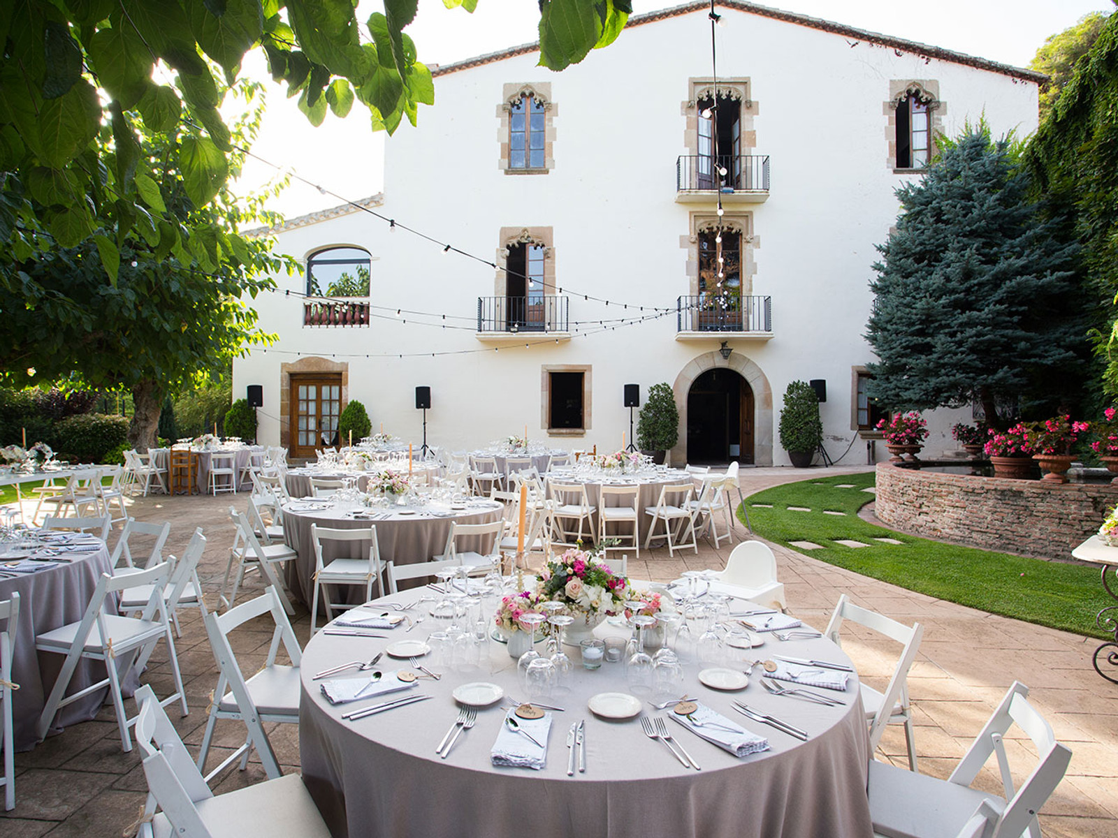 5 Wedding Villas in Barcelona : Mas Collet