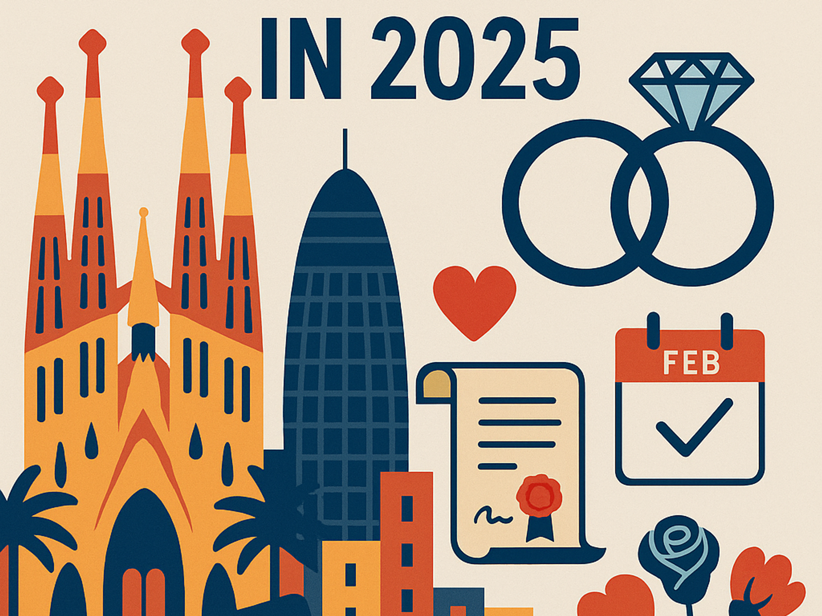 Legal Requirements for Americans to Get Married in Barcelona