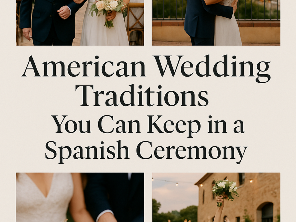 American Wedding Traditions You Can Keep in a Spanish Ceremony